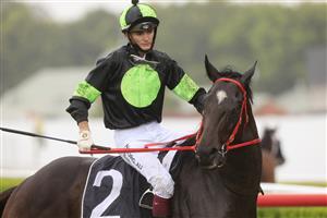 SYDNEY, AUSTRALIA - JANUARY 02: Regan Bayliss on Private Eye returns to scale after winning race 4 the Precise Air Handicap during Sydney Racing on the Kensington track at Royal Randwick Racecourse on January 02, 2021 in Sydney, Australia. (Photo by Mark Evans/Getty Images)