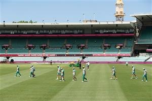 SYDNEY, AUSTRALIA - JANUARY 05: Australia train during an Australian nets session at the Sydney Cricket Ground on January 05, 2021 in Sydney, Australia. (Photo by Mark Metcalfe/Getty Images)
