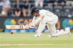 CHRISTCHURCH, NEW ZEALAND - JANUARY 05: BJ Watling of New Zealand bats during day three of the Second Test match in the series between New Zealand and Pakistan at Hagley Oval on January 05, 2021 in Christchurch, New Zealand. (Photo by Kai Schwoerer/Getty Images)
