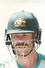 SYDNEY, AUSTRALIA - JANUARY 05: David Warner of Australia prepares to bat during an Australian nets session at the Sydney Cricket Ground on January 05, 2021 in Sydney, Australia. (Photo by Mark Metcalfe/Getty Images)