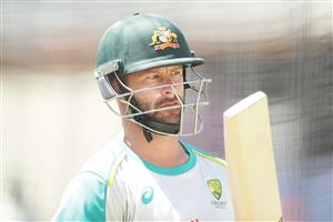 SYDNEY, AUSTRALIA - JANUARY 05: Matthew Wade of Australia bats during an Australian nets session at the Sydney Cricket Ground on January 05, 2021 in Sydney, Australia. (Photo by Mark Metcalfe/Getty Images)