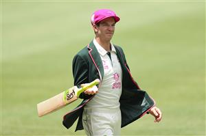 SYDNEY, AUSTRALIA - JANUARY 05: Tim Paine of Australia walks from the field following an Australian team photo during an Australian nets session at the Sydney Cricket Ground on January 05, 2021 in Sydney, Australia. (Photo by Mark Metcalfe/Getty Images)