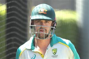 SYDNEY, AUSTRALIA - JANUARY 05: Travis Head of Australia bats during an Australian nets session at the Sydney Cricket Ground on January 05, 2021 in Sydney, Australia. (Photo by Mark Metcalfe/Getty Images)