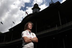 SYDNEY, AUSTRALIA - JANUARY 05: Will Pucovski of Australia poses before an Australian nets session at the Sydney Cricket Ground on January 05, 2021 in Sydney, Australia. (Photo by Ryan Pierse/Getty Images)