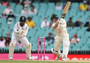 SYDNEY, AUSTRALIA - JANUARY 07: Steve Smith of Australia bats during day one of the 3rd Test match in the series between Australia and India at Sydney Cricket Ground on January 07, 2021 in Sydney, Australia. (Photo by Ryan Pierse/Getty Images)