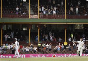 SYDNEY, AUSTRALIA - JANUARY 08: Steve Smith of Australia celebrates after reaching his century during day two of the 3rd Test match in the series between Australia and India at Sydney Cricket Ground on January 08, 2021 in Sydney, Australia. (Photo by Ryan Pierse/Getty Images)