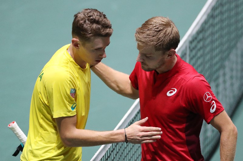 Alex de Minaur David Goffin