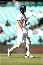 SYDNEY, AUSTRALIA - JANUARY 11: Ajinkya Rahane of India looks dejected after being dismissed by Nathan Lyon of Australia during day five of the Third Test match in the series between Australia and India at Sydney Cricket Ground on January 11, 2021 in Sydney, Australia. (Photo by Mark Kolbe/Getty Images)