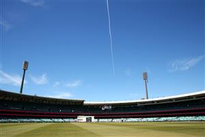 SYDNEY, AUSTRALIA - JANUARY 11: A general view is seen during day five of the Third Test match in the series between Australia and India at Sydney Cricket Ground on January 11, 2021 in Sydney, Australia. (Photo by Mark Kolbe/Getty Images)