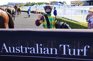 SYDNEY, AUSTRALIA - JANUARY 09: Tom Sherry on Ulysses returns to scale after winning race 5 the Ranvet Handicap during Sydney Racing at Royal Randwick Racecourse on January 09, 2021 in Sydney, Australia. (Photo by Mark Evans/Getty Images)
