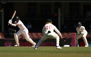 SYDNEY, AUSTRALIA - JANUARY 11: Cheteshwar Pujara of India bats during day five of the 3rd Test match in the series between Australia and India at Sydney Cricket Ground on January 11, 2021 in Sydney, Australia. (Photo by Ryan Pierse/Getty Images)