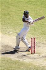 SYDNEY, AUSTRALIA - JANUARY 11: Ravichandran Ashwin of India bats during day five of the Third Test match in the series between Australia and India at Sydney Cricket Ground on January 11, 2021 in Sydney, Australia. (Photo by Mark Kolbe/Getty Images)