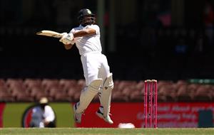 SYDNEY, AUSTRALIA - JANUARY 11: Rishabh Pant of India bats during day five of the 3rd Test match in the series between Australia and India at Sydney Cricket Ground on January 11, 2021 in Sydney, Australia. (Photo by Ryan Pierse/Getty Images)