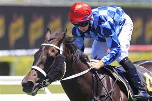 SYDNEY, AUSTRALIA - JANUARY 09: Tommy Berry on Zing wins race 3 the Schweppes Handicap during Sydney Racing at Royal Randwick Racecourse on January 09, 2021 in Sydney, Australia. (Photo by Mark Evans/Getty Images)