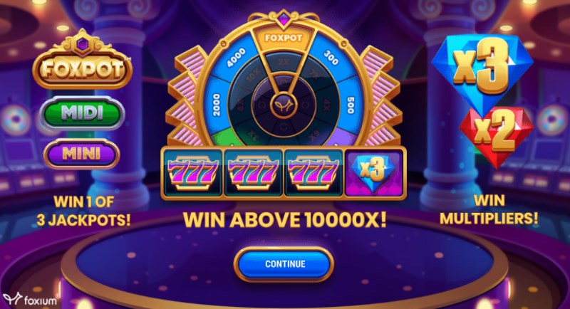 Foxpot Slot Bonus Wheel
