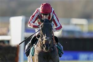 WARWICK, ENGLAND - JANUARY 16: Aidan Coleman riding Will Sting clear the last to win The Pertemps Network Novices' Handicap Hurdle at Warwick Racecourse on January 16, 2021 in Warwick, England. Due to the Coronavirus pandemic, owners along with the paying public will not be allowed to attend the meeting. (Photo by Alan Crowhurst/Getty Images)