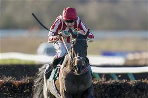 WARWICK, ENGLAND - JANUARY 16: Aidan Coleman riding Will Sting clear the last to win The Pertemps Network Novices' Handicap Hurdle at Warwick Racecourse on January 16, 2021 in Warwick, England. Due to the Coronavirus pandemic, owners along with the paying public will not be allowed to attend the meeting. (Photo by Alan Crowhurst/Getty Images)