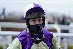WARWICK, ENGLAND - JANUARY 16: Richard Johnson poses at Warwick Racecourse on January 16, 2021 in Warwick, England. Due to the Coronavirus pandemic, owners along with the paying public will not be allowed to attend the meeting. (Photo by Alan Crowhurst/Getty Images)