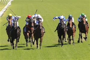 SYDNEY, AUSTRALIA - JANUARY 16: Kathy O'Hara on Counte De Rupee wins Race 5 the Schweppes Handicap during Sydney Racing at Rosehill Gardnes on January 16, 2020. (Getty)
