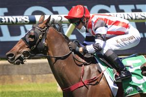 SYDNEY, AUSTRALIA - JANUARY 16: Kerrin McEvoy on Banger wins race 3 the TAB Highway Class 3 Handicap during Sydney Racing at Rosehill Gardens on January 16, 2021 in Sydney, Australia. (Photo by Mark Evans/Getty Images)