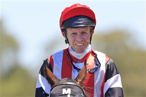 SYDNEY, AUSTRALIA - JANUARY 16: Kerrin McEvoy on Banger returns to scale after winning race 3 the TAB Highway Class 3 Handicap during Sydney Racing at Rosehill Gardens on January 16, 2021 in Sydney, Australia. (Photo by Mark Evans/Getty Images)
