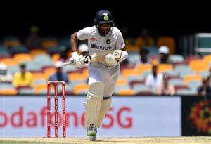BRISBANE, AUSTRALIA - JANUARY 19: Cheteshwar Pujara of India runs between wickets during day five of the 4th Test Match in the series between Australia and India at The Gabba on January 19, 2021 in Brisbane, Australia. (Photo by Bradley Kanaris/Getty Images)
