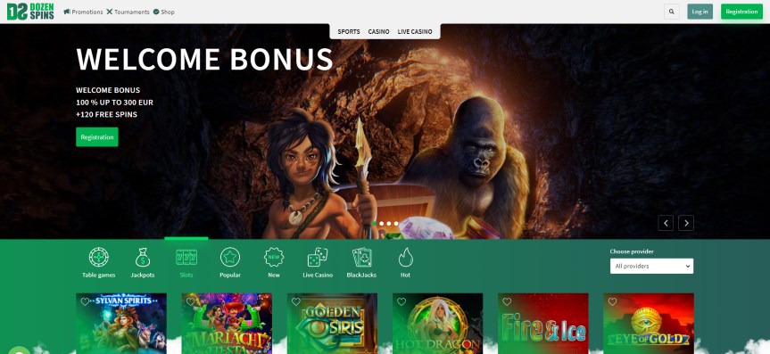 Dozen Spins Casino 