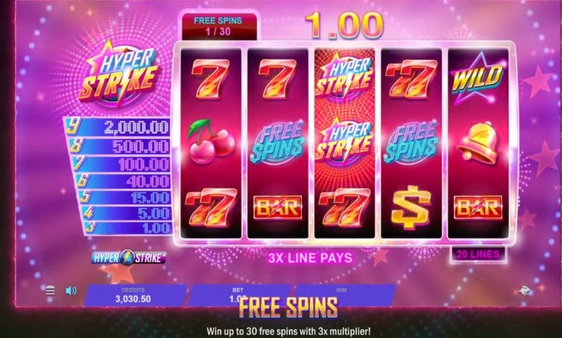 Hyper Strike Slot