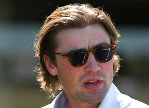 MELBOURNE, AUSTRALIA - JANUARY 23: Trainer David Eustace after the win of Kansino in race 5, the Ladbrokes Easy Form Handicap, during Melbourne Racing at Sandown Racecourse on January 23, 2021 in Melbourne, Australia. (Photo by Vince Caligiuri/Getty Images)