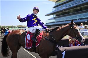 SYDNEY, AUSTRALIA - JANUARY 23: James Innes Jnr on The Face returns to scale after winning race 4 the ANZ Bloodstock News Handicap during Sydney Racing at Royal Randwick Racecourse on January 23, 2021 in Sydney, Australia. (Photo by Mark Evans/Getty Images)