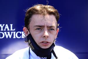 SYDNEY, AUSTRALIA - JANUARY 23: Robbie Dolan looks on after winning race 1 the Paul Hoffmann Handicap on Stay Inside during Sydney Racing at Royal Randwick Racecourse on January 23, 2021 in Sydney, Australia. (Photo by Mark Evans/Getty Images)