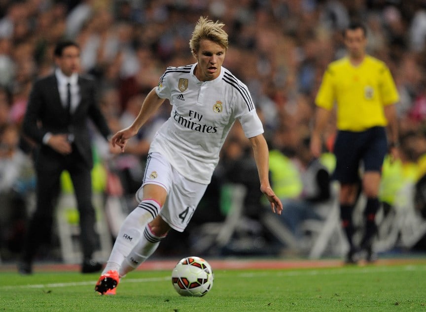 Martin Odegaard real madrid