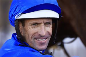 SYDNEY, AUSTRALIA - JANUARY 30: Hugh Bowman on Savatiano returns to scale after winning race 7 the Iron Jack Expressway Stakes during Sydney Racing at Rosehill Gardens on January 30, 2021 in Sydney, Australia. (Photo by Mark Evans/Getty Images)