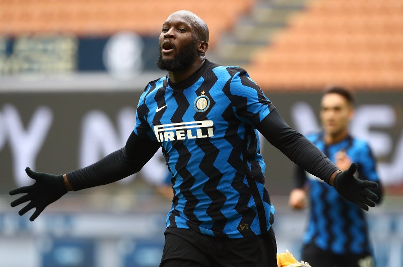 lukaku celebrate