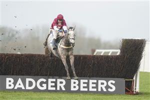 WINCANTON, ENGLAND - FEBRUARY 04: Tom Scudamore riding Numitor clear the last to win The Watch Racing TV In Stunning HD Novices' Handicap Chase at Wincanton Racecourse on February 04, 2021 in Wincanton, England. Due to the Coronavirus pandemic, owners along with the paying public will not be allowed to attend the meeting. (Photo by Alan Crowhurst/Getty Images)
