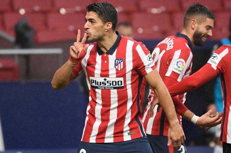 Luis Suárez celebrate