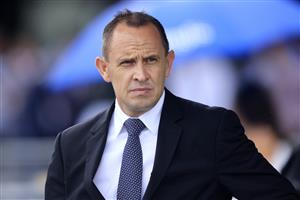 SYDNEY, AUSTRALIA - FEBRUARY 06: Chris Waller looks on after winning race 4 the Ranvet Handicap with April Rain during Sydney Racing at Royal Randwick Racecourse on February 06, 2021 in Sydney, Australia. (Photo by Mark Evans/Getty Images)