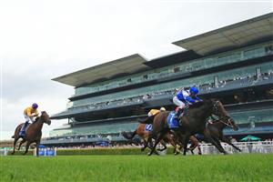 SYDNEY, AUSTRALIA - FEBRUARY 06: Kerrin McEvoy on Rocketing By wins race 7 the Inglis Sprint during Sydney Racing at Royal Randwick Racecourse on February 06, 2021 in Sydney, Australia. (Photo by Mark Evans/Getty Images)