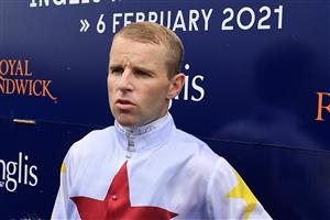 SYDNEY, AUSTRALIA - FEBRUARY 06: Tommy Berry on Written Beauty returns to scale after winning race 3 the Heineken Handicap during Sydney Racing at Royal Randwick Racecourse on February 06, 2021 in Sydney, Australia. (Photo by Mark Evans/Getty Images)