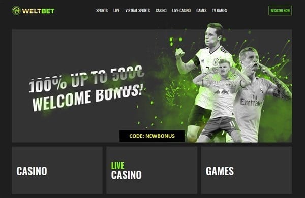 Weltbet Bonus Code
