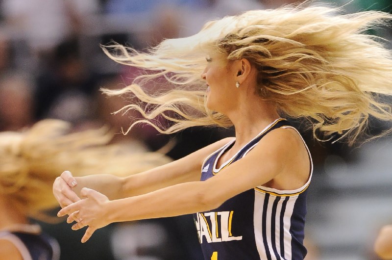 utah jazz cheerleader