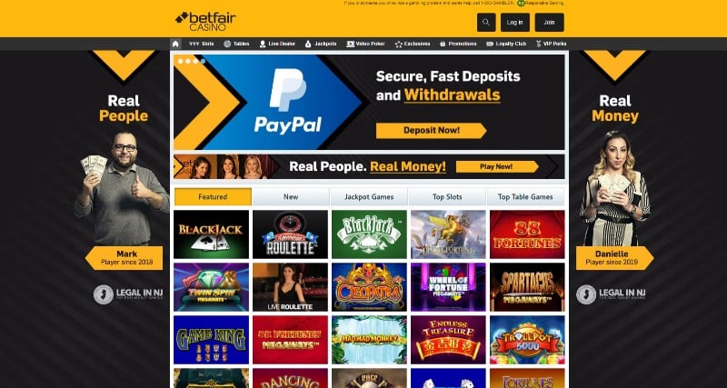 Betfair Casino NJ