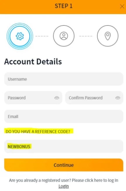 jet10 reference code NEWBONUS