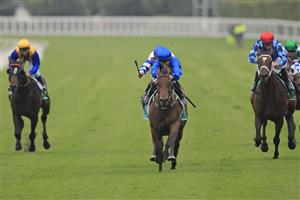 SYDNEY, AUSTRALIA - FEBRUARY 13: Rachel King on Colette wins race 7 the Yulong Apollo Stakes during Sydney Racing at Royal Randwick Racecourse on February 13, 2021 in Sydney, Australia. (Photo by Mark Evans/Getty Images)