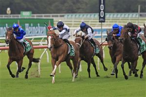 SYDNEY, AUSTRALIA - FEBRUARY 13: Josh Parr on Every Rose wins race 8 the TAB Light Fingers Stakes during Sydney Racing at Royal Randwick Racecourse on February 13, 2021 in Sydney, Australia. (Photo by Mark Evans/Getty Images)