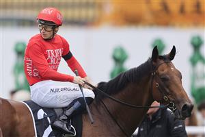SYDNEY, AUSTRALIA - FEBRUARY 13: James McDonald on Poetic Charmer returns to scale after winning race 9 the Ranvet Handicap during Sydney Racing at Royal Randwick Racecourse on February 13, 2021 in Sydney, Australia. (Photo by Mark Evans/Getty Images)
