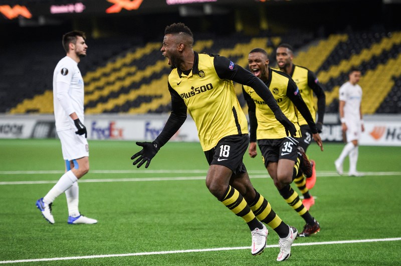 Young Boys europa celebrate