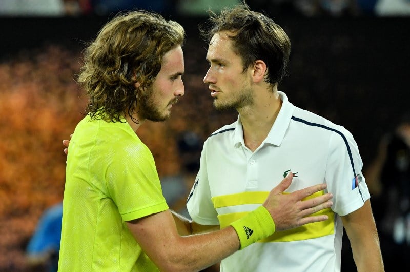 Daniil Medvedev Stefanos Tsitsipas