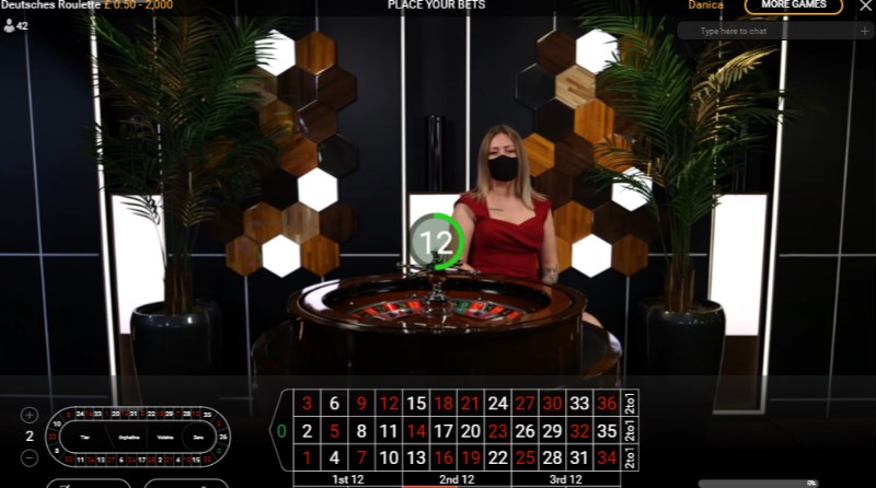 German Live Roulette German Live Roulette