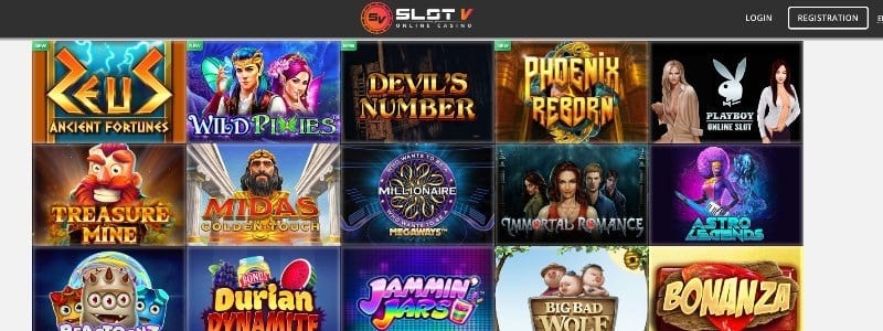 SlotV Casino Games